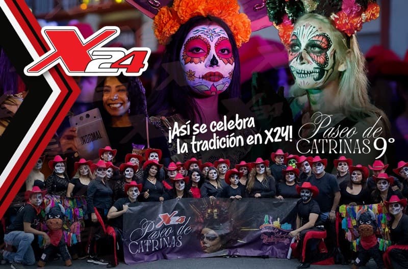 Celebración Día de Muertos X24